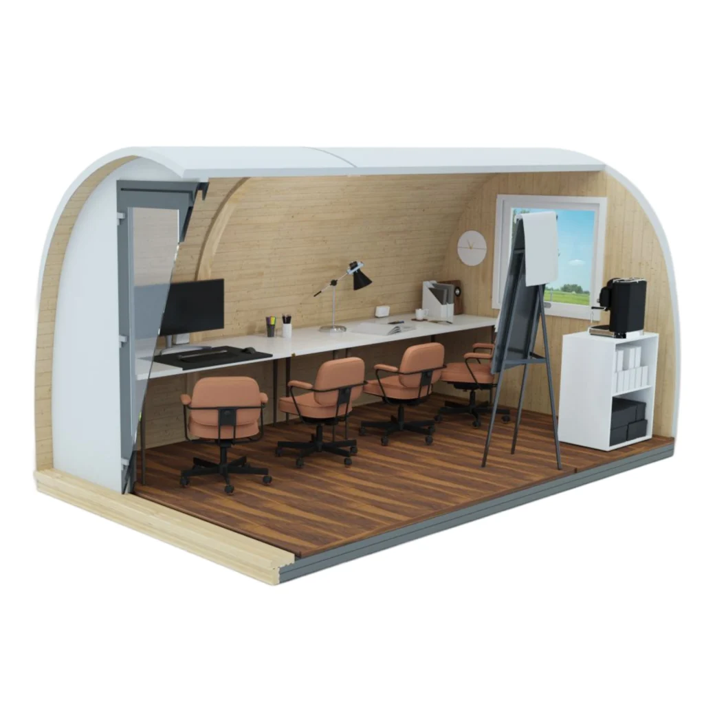Schooner large garden office pod