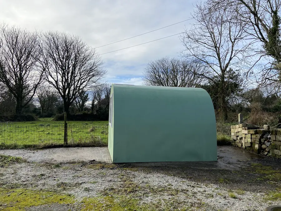 pod in field