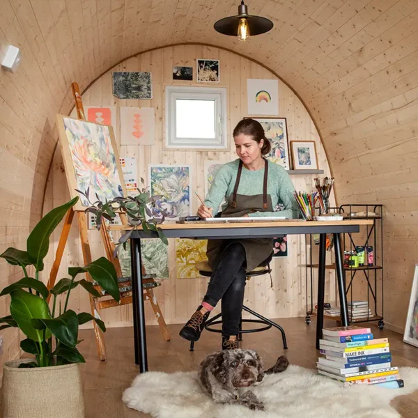 office garden pod hully