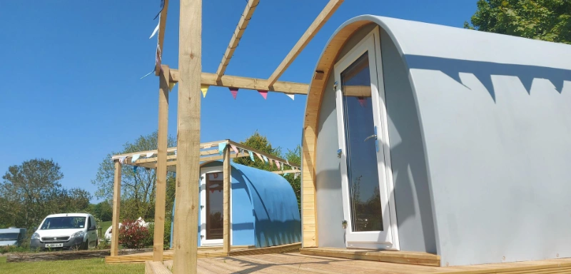 glamping pods