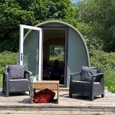 pod bedroom example