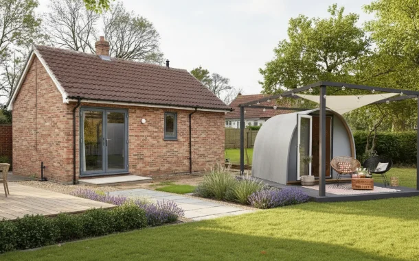prefab or traditional granny annexe
